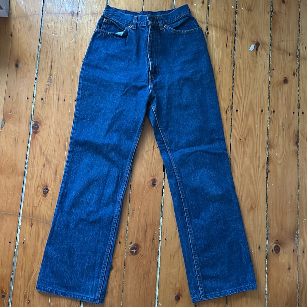 High waisted straight leg vintage Levi’s